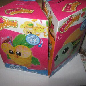 NWT Vintage Retired Puzoodles: Fruity Feathers and Slow Food - 3D Puzzles